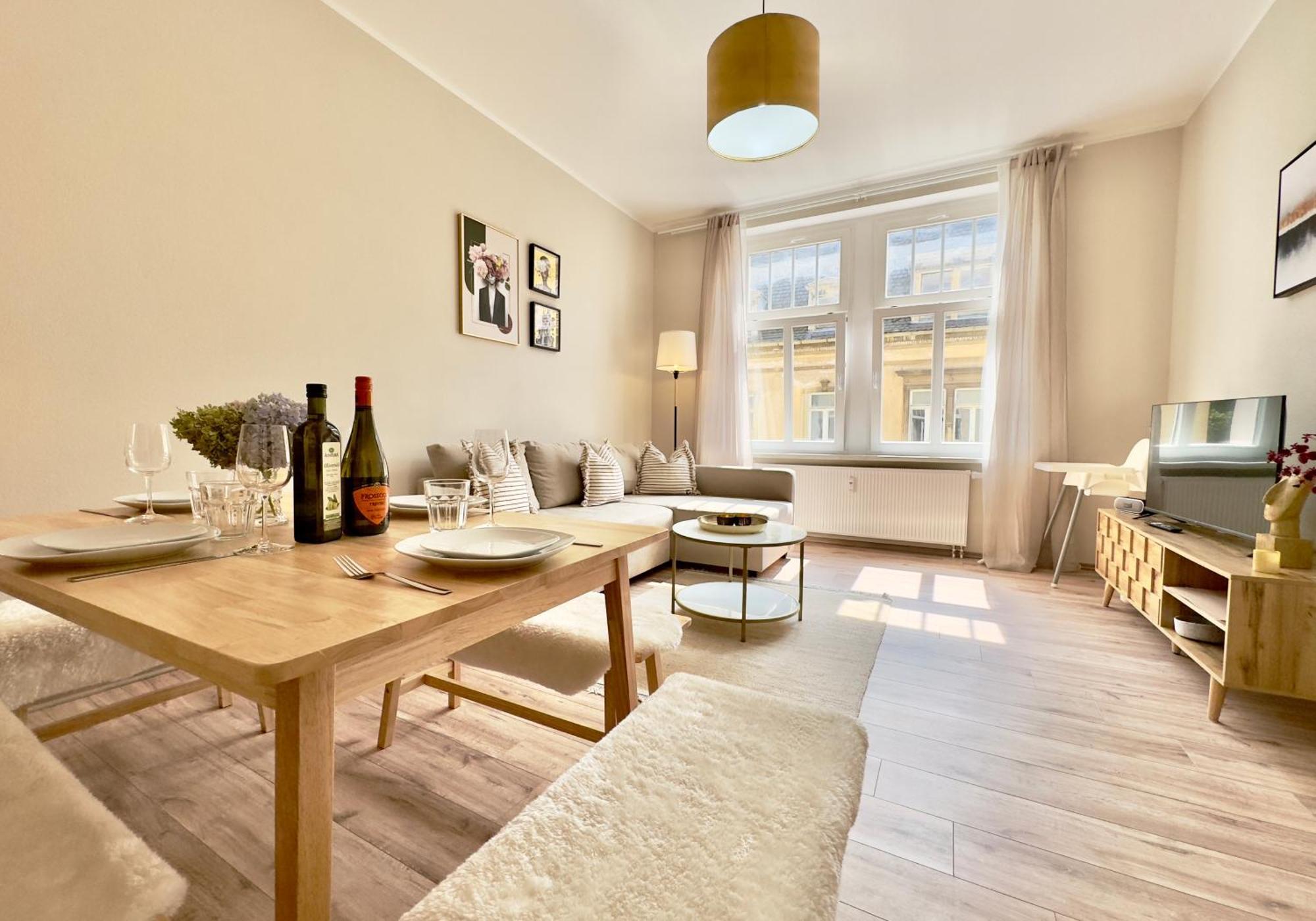 Bautzen Living Appartement - Zentrumslage Parkplatz Babybett Exteriér fotografie